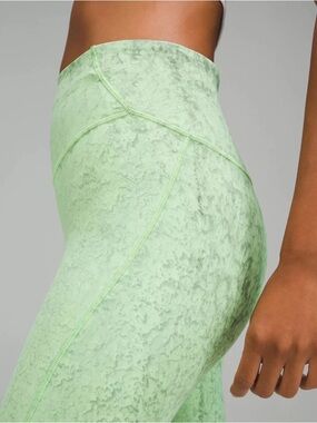lululemon athletica Light Green High-Rise Active Leggings